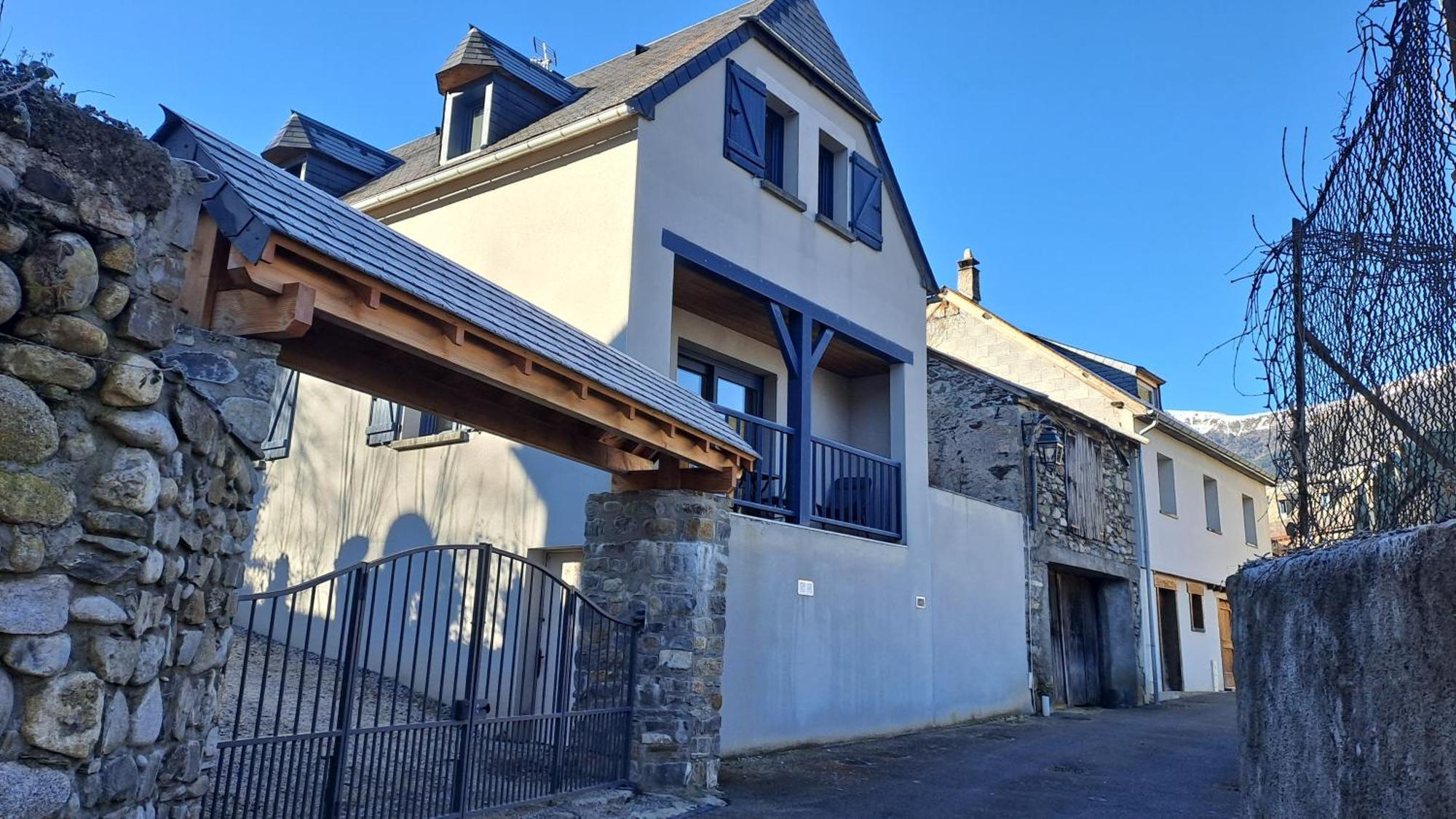 Le Balcon Face A L'Aspin Villa Arreau Exteriör bild